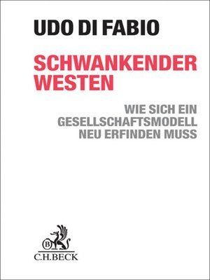 cover image of Schwankender Westen